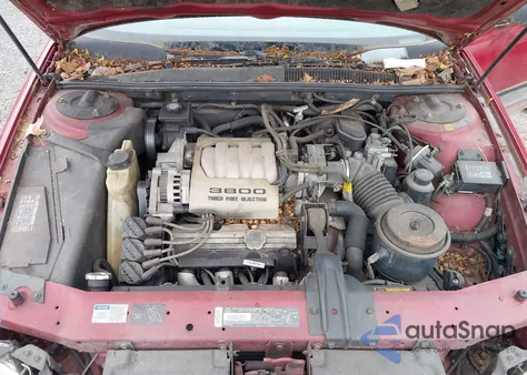 1992 Buick Regal Limited z USA, uszkodzony, nr VIN 2G4WD54L9N1485567